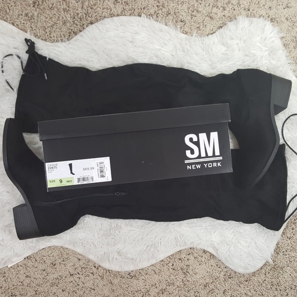 SM New York Tall Over The Knee Boots NWT Size 9 - Picture 3 of 8